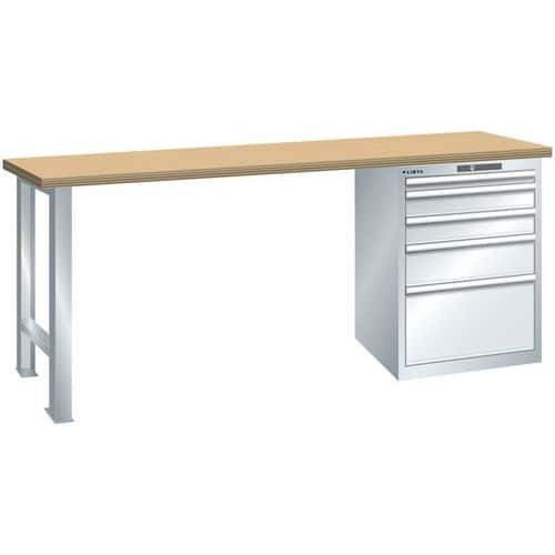 Werkbank 27x36E (bxdxh) 2000x750x840 mm - lista