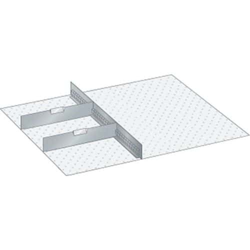 Set materiaal voor indeling 36x36E (bxdxh) 612x612x100 mm - lista