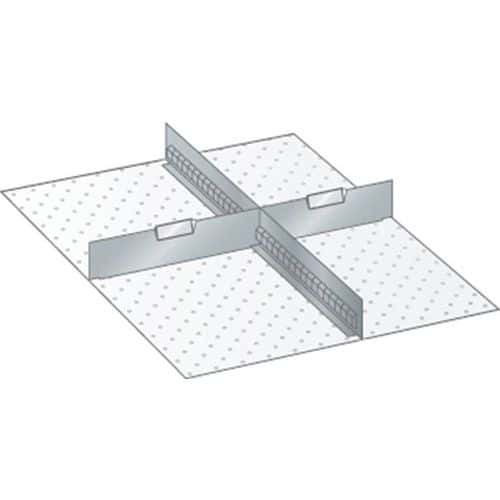 Set materiaal voor indeling 27x36E (bxdxh) 459x612x200 mm - Lista