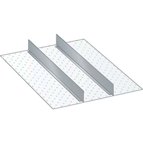 Set materiaal voor indeling 18x36E (bxdxh) 306x612x150 mm - Lista