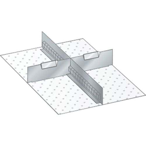 Set materiaal voor indeling 18x27E (bxdxh) 306x459x300 mm - Lista