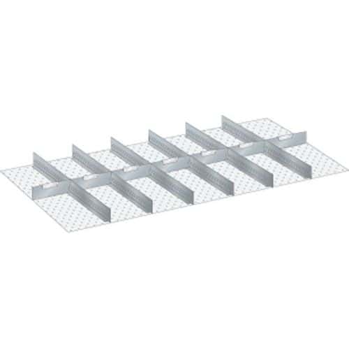 Set materiaal voor indeling 78x36E (bxdxh) 1326x612x150 mm - Lista