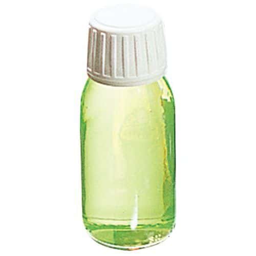 Fles van glas met beveiligde dop - 30 tot 250 ml