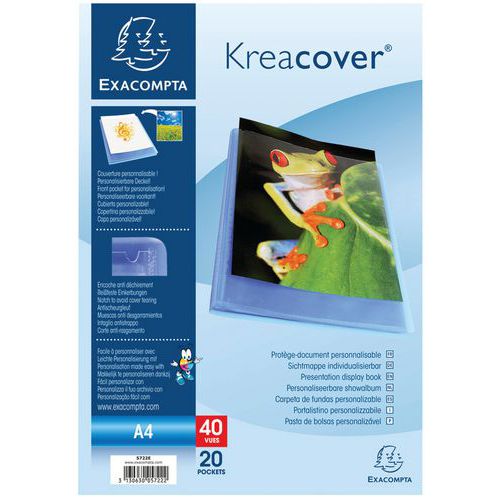 Showalbum kreacover® 20 st. chromaline 20 tassen 40 zicht A4
