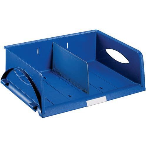 Sorteerbak Leitz 5230 Sorty standaard blauw - 4 stuks