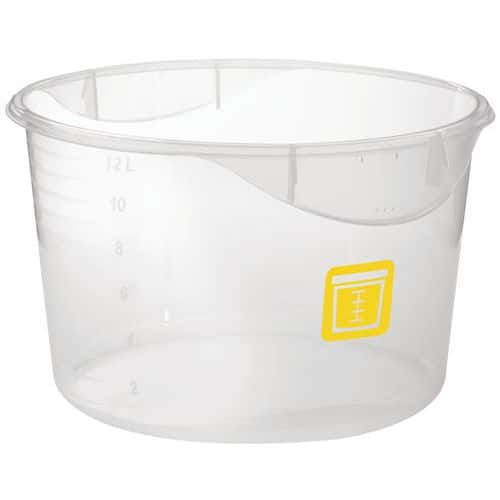 Ronde voedselcontainer 11,4 ltr Gebakken Vlees Rubbermaid