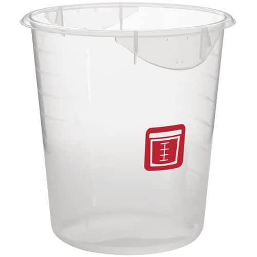 Container rond 7,6 ltr Rauw vlees Rubbermaid