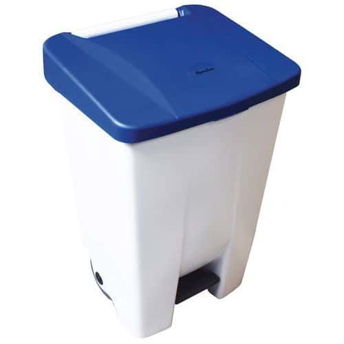Afvalbak met pedaal - Ergonomisch - Afvalscheiding - 80 l - Manutan