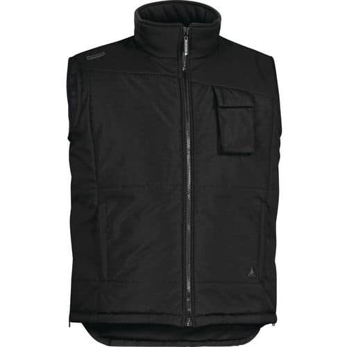 Bodywarmer van polyester pongee met pvc gecoat FIDJI2