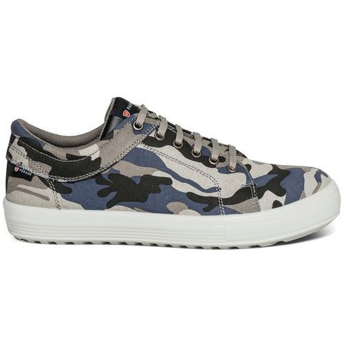 Veiligheidsschoenen laag S1P heren Vamos camouflagekleur - Parade