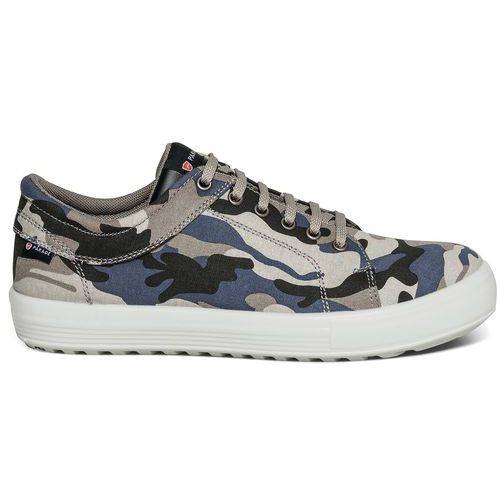 Veiligheidsschoenen laag S1P heren Vamos camouflagekleur - Parade