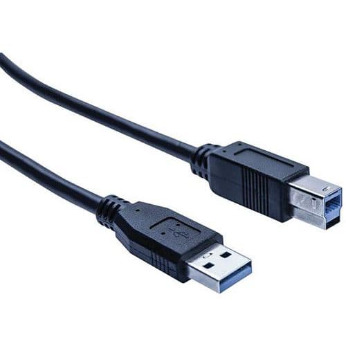 USB 3.0-kabel  type A en micro B zwart eco - 0,5 m