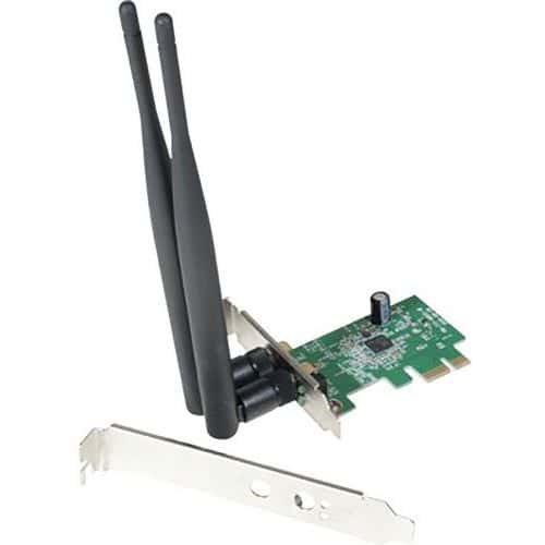 PCIe kaart NETIS WiFi N300 ant.removable std+low prof