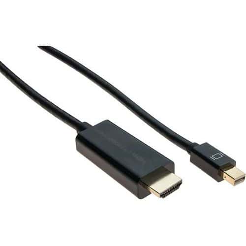 Actieve minikabel displaypoort 1.2 naar hdmi 2.0 - 2 M