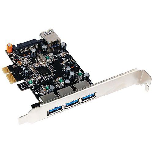 Controller kaart USB 3.0 PCI-Express met 3 poorten