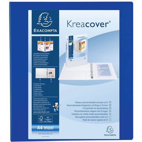 Ringmap kreacover® pp 2 d-ringen - Exacompta