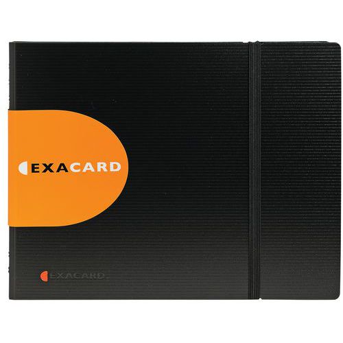 Visitekaartjeshouder Exacard met uitneembare hoezen