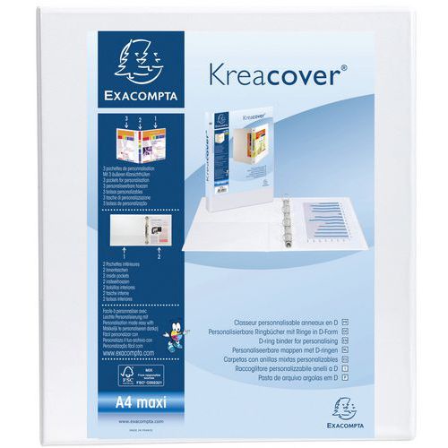 Ringmap kreacover® pp 2 d-ringen - Exacompta