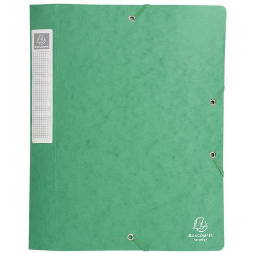 Plat geleverde dossierhouder Cartobox met rug 40 mm, glanskarton - A4