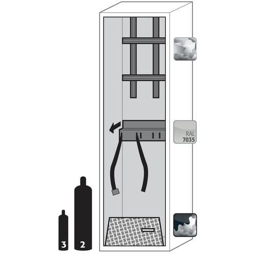 Gasflessenkast G-ULTIMATE-90_Asecos