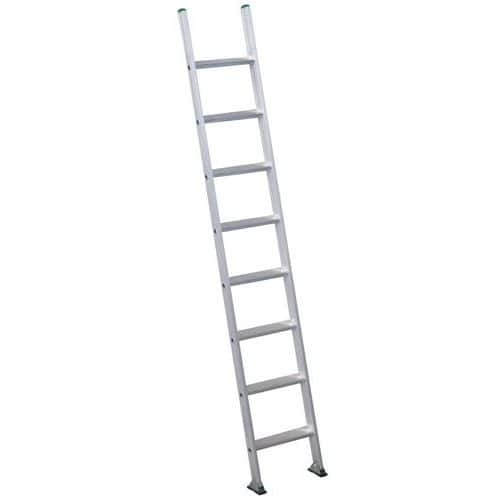 Enkelvoudige ladder met treden