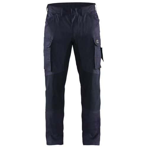 Werkbroek met stretch - vlamvertagend - 1486 - marineblauw