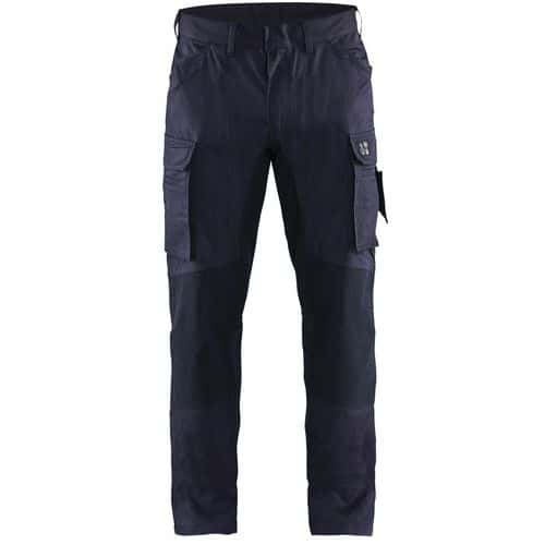 Werkbroek met stretch - vlamvertagend - 1486 - marineblauw