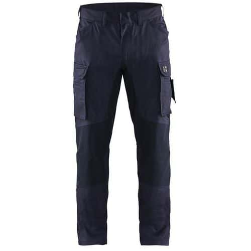 Werkbroek met stretch - vlamvertagend - 1486 - marineblauw