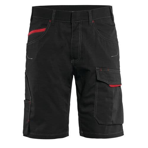 Service Short 1499 - zwart/rood