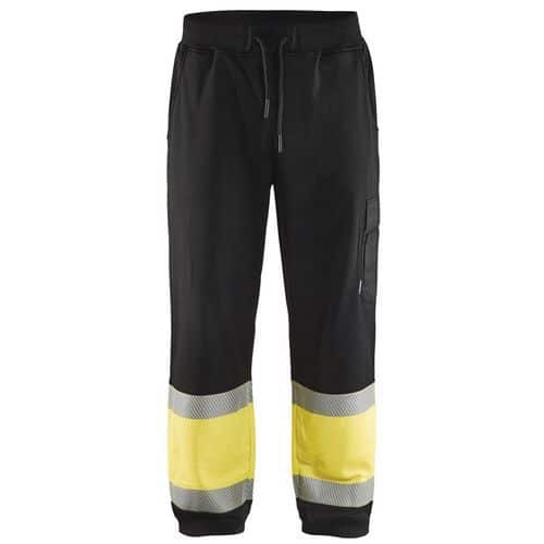 Sweatpants High Vis 1549 - zwart/geel