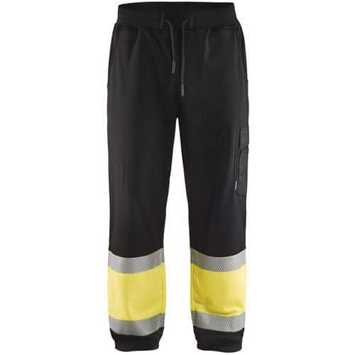 Sweatpants High Vis 1549 - zwart/geel