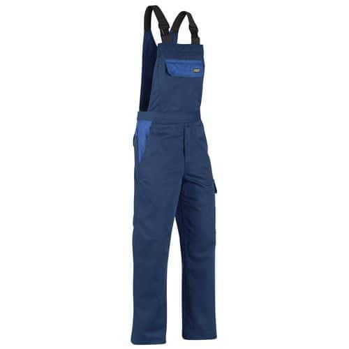 Bretelbroek Industrie 2665 - marineblauw/korenblauw