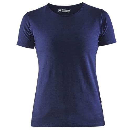 T-Shirt Dames 3304 - ronde hals - marineblauw
