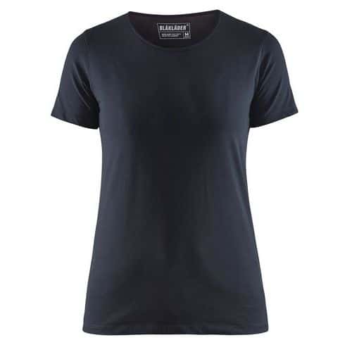 T-Shirt Dames 3304 - ronde hals - donkergrijs