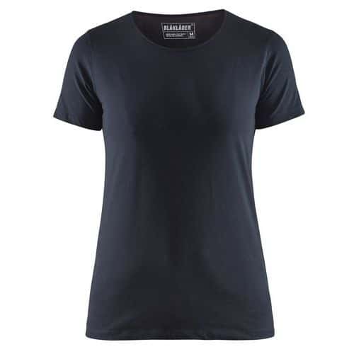 T-Shirt Dames 3304 - ronde hals - donkergrijs