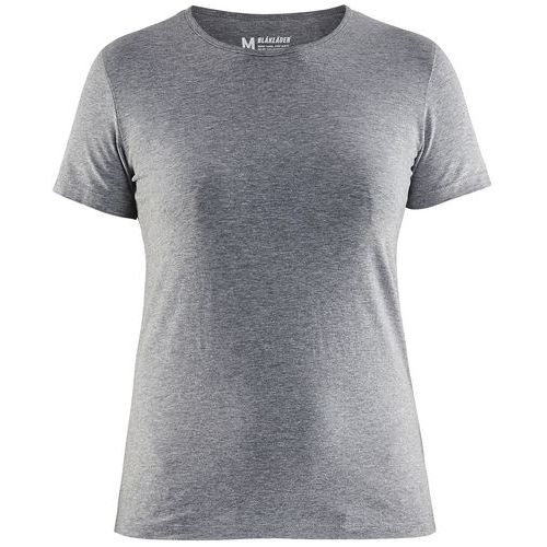 T-Shirt Dames 3304 - ronde hals - Grijs Mêlee