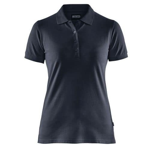 Poloshirt Dames Piqué 3307 - knoopsluiting - donker marineblauw