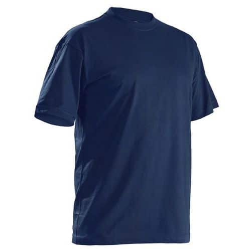 T-shirt 3325 - ronde hals - donke rmarineblauw