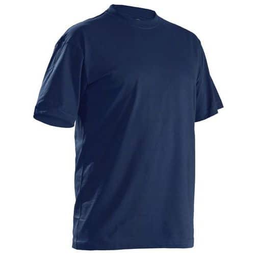T-shirt 3325 - ronde hals - donke rmarineblauw