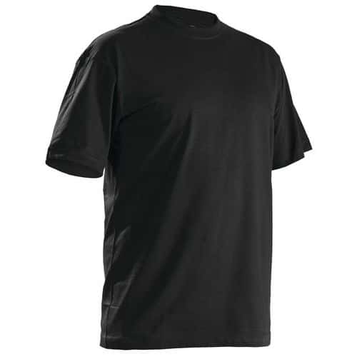 T-shirt 3325 - ronde hals - zwart