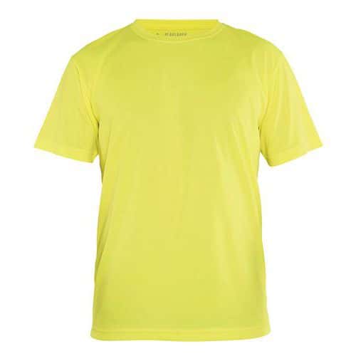 T-shirt High Vis UV 3331 - ronde hals - geel