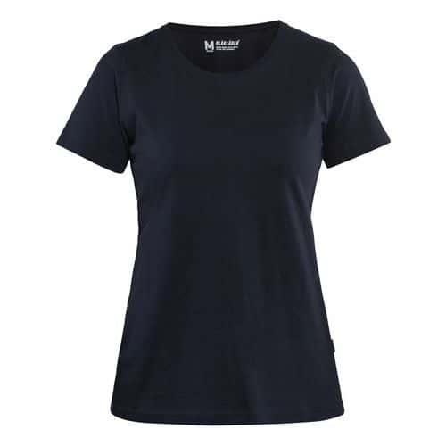 T-shirt Dames 3334 - ronde hals - donke rmarineblauw