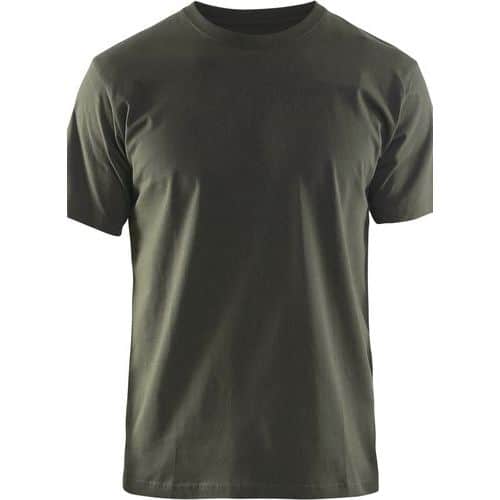 T-shirt 3525 - groen/grijs