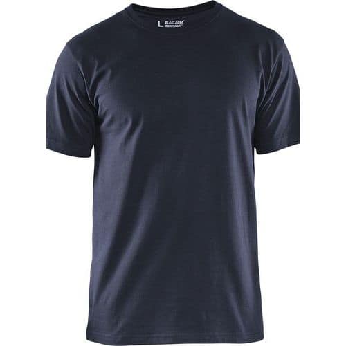T-shirt 3525 - donker marineblauw