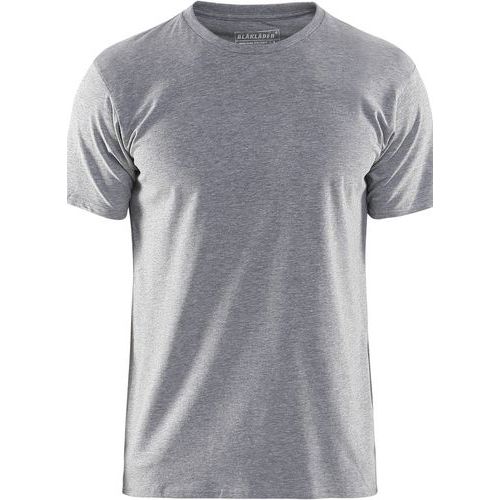 T-shirt slim fit 3533 - Grijs Mêlee