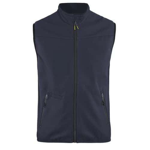 Bodywarmer Softshell 3850 - donker marineblauw/zwart