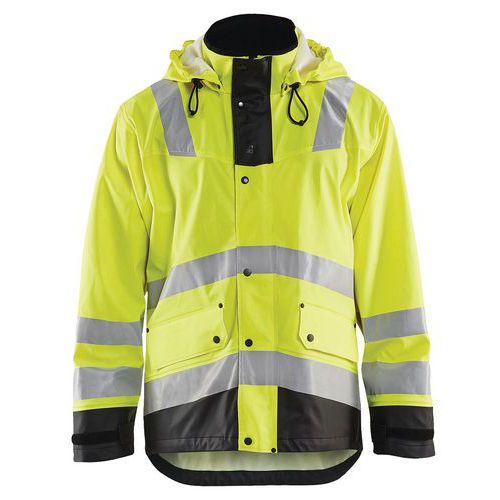 Regenjas High Vis LEVEL 2 4302 - geel/zwart