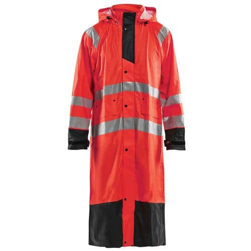 Regenjas High Vis LEVEL 1 4325 - rood/zwart