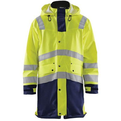 Regenjas High Vis LEVEL 3 4326 - geel/marineblauw