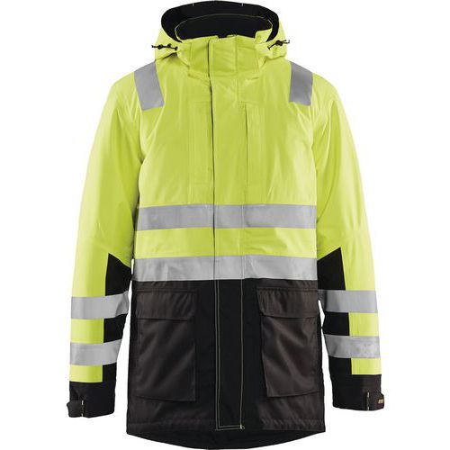 Shell Jack Evolution High Vis 4495 - geel/zwart